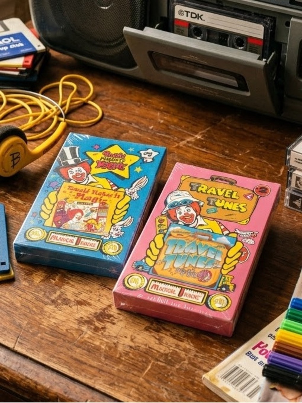 Vintage 1995 McDonald’s Magical Radio Cassette Tapes